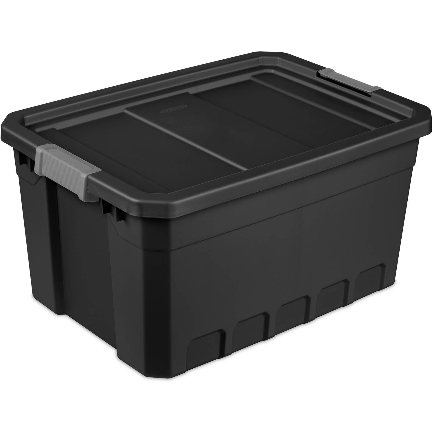 Sterilite 40 Gal151 L Wheeled Industrial Tote Black Case Of 2 intended for size 1500 X 1500