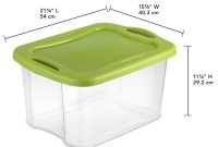 Sterilite 40 Quart 38 L Ez Carry Clearspicy Lime Walmart with regard to proportions 3000 X 3000
