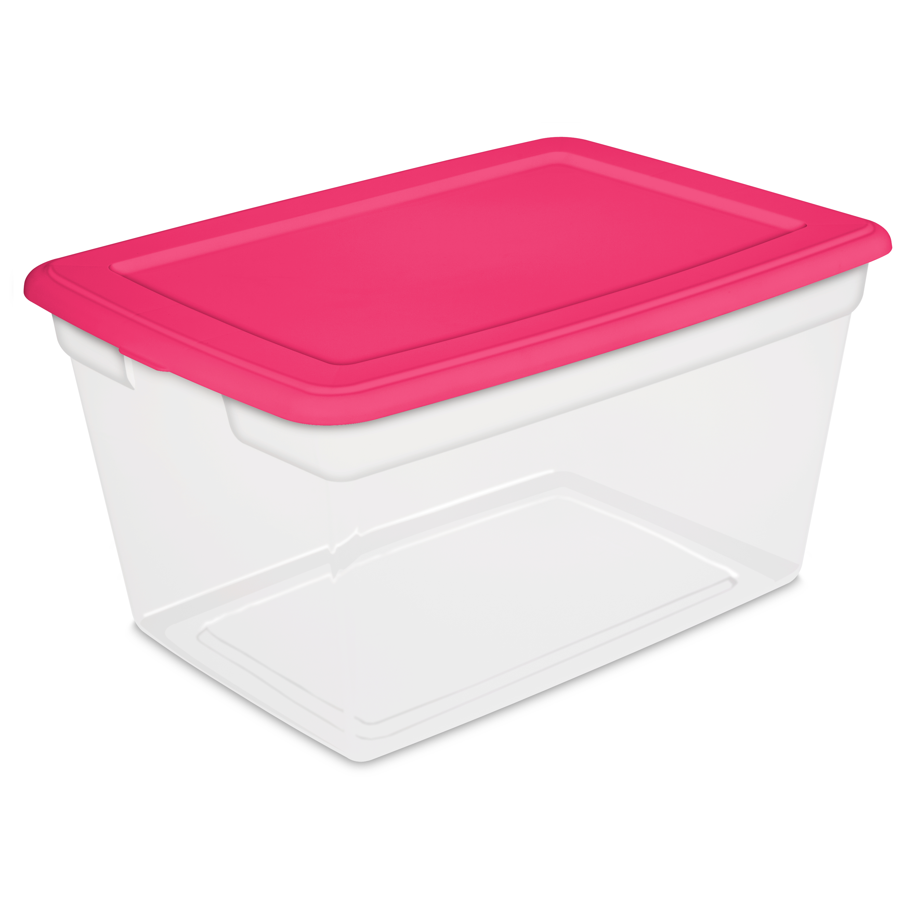 Sterilite 58 Quart Storage Box Multiple Colors Available In Case pertaining to dimensions 3000 X 3000