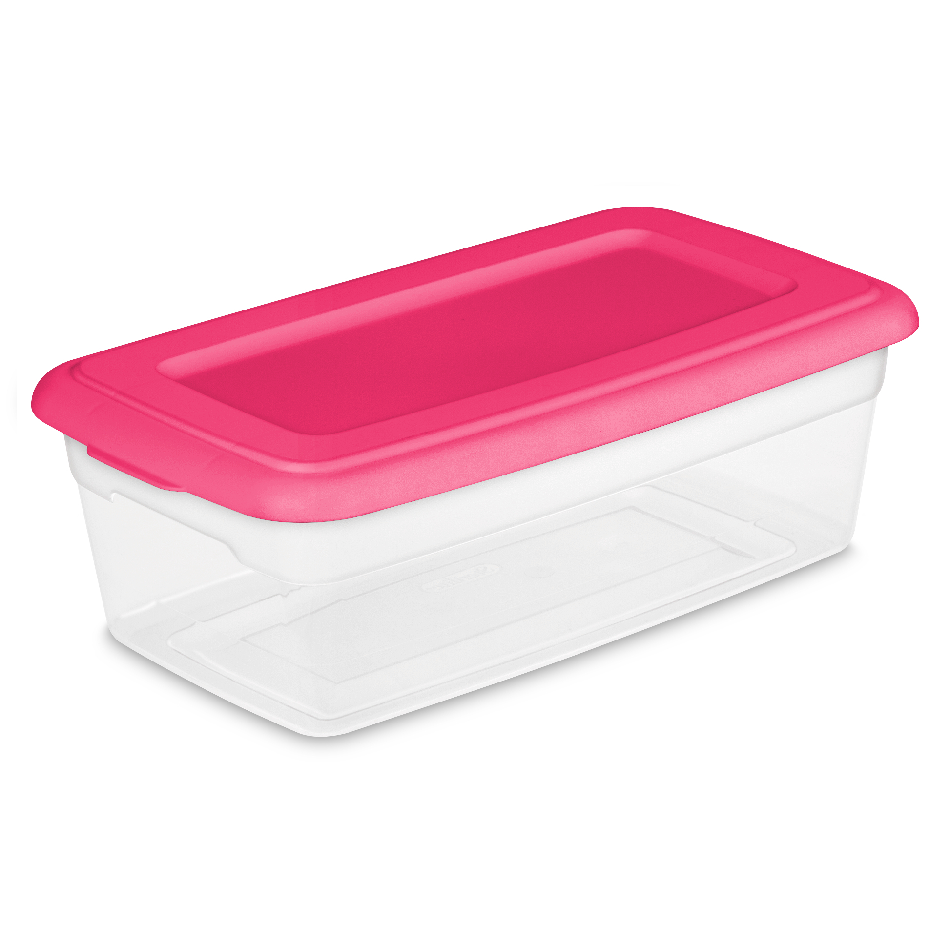 Sterilite 6 Qt Storage Box Fuchsia Burst Walmart Inventory pertaining to size 1946 X 1946