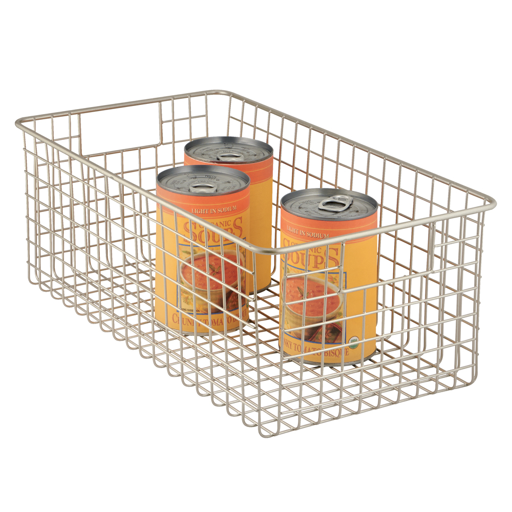 Storage Baskets In Plastic Wire Fabric Storables intended for sizing 1000 X 1000