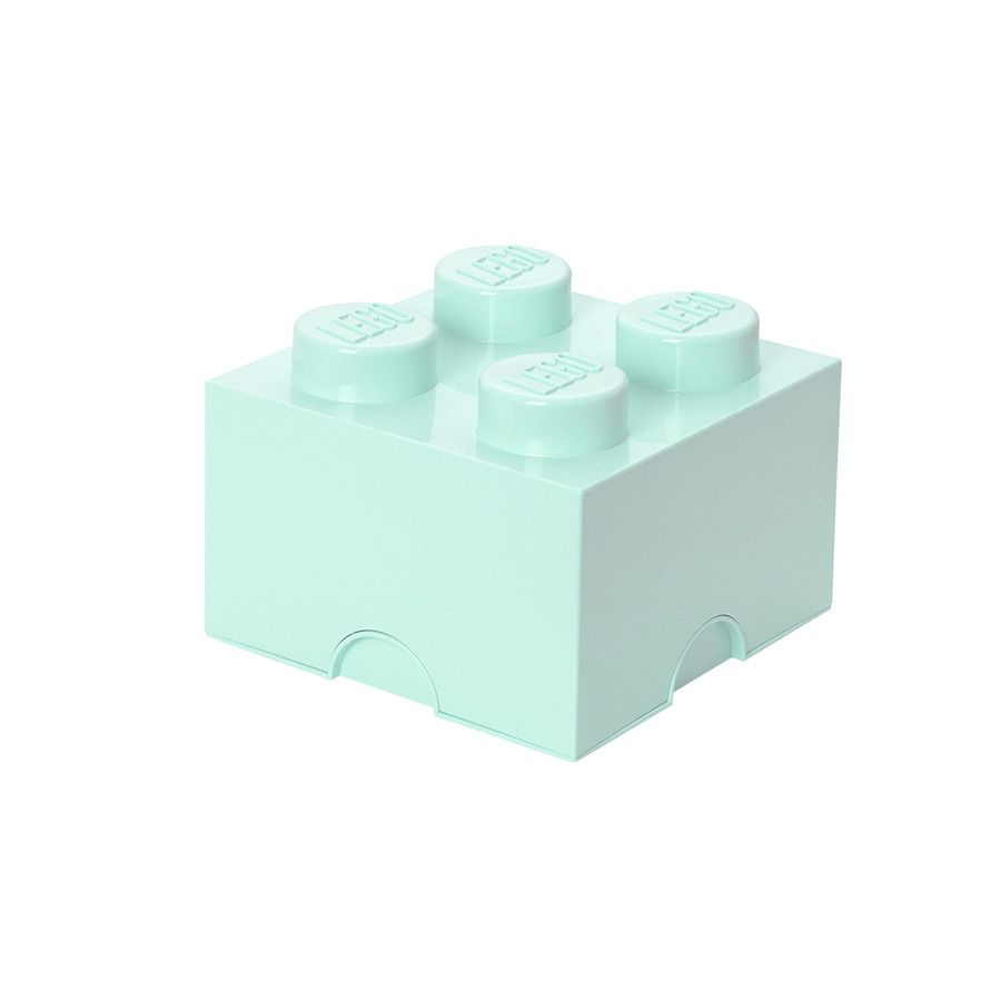 Storage Box Lego Brick 4 Stud Various Colour Options intended for proportions 900 X 900