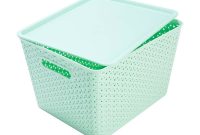 Storage Container With Lid Medium Mint Kmart Home Laundry for size 1200 X 1200
