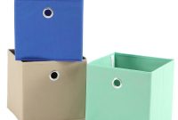 Storagemaniac 3 Pack Foldable Fabric Storage Bins Soft Storage with regard to proportions 1010 X 1010