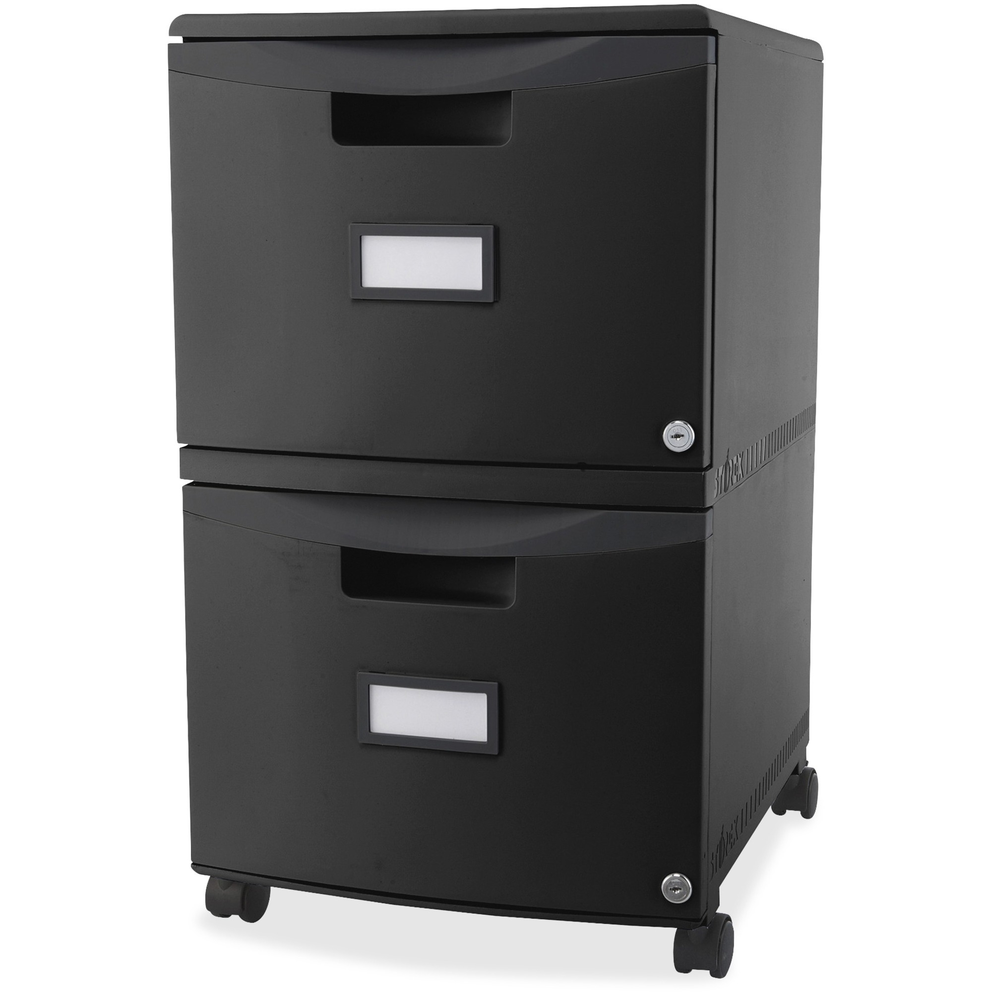 Storex File Cabinet 148 X 183 X 26 2 X Drawers For File Legal Letter Heavy Duty Hanging Rail Locking Drawer Label Holder Locking pertaining to proportions 2000 X 2000