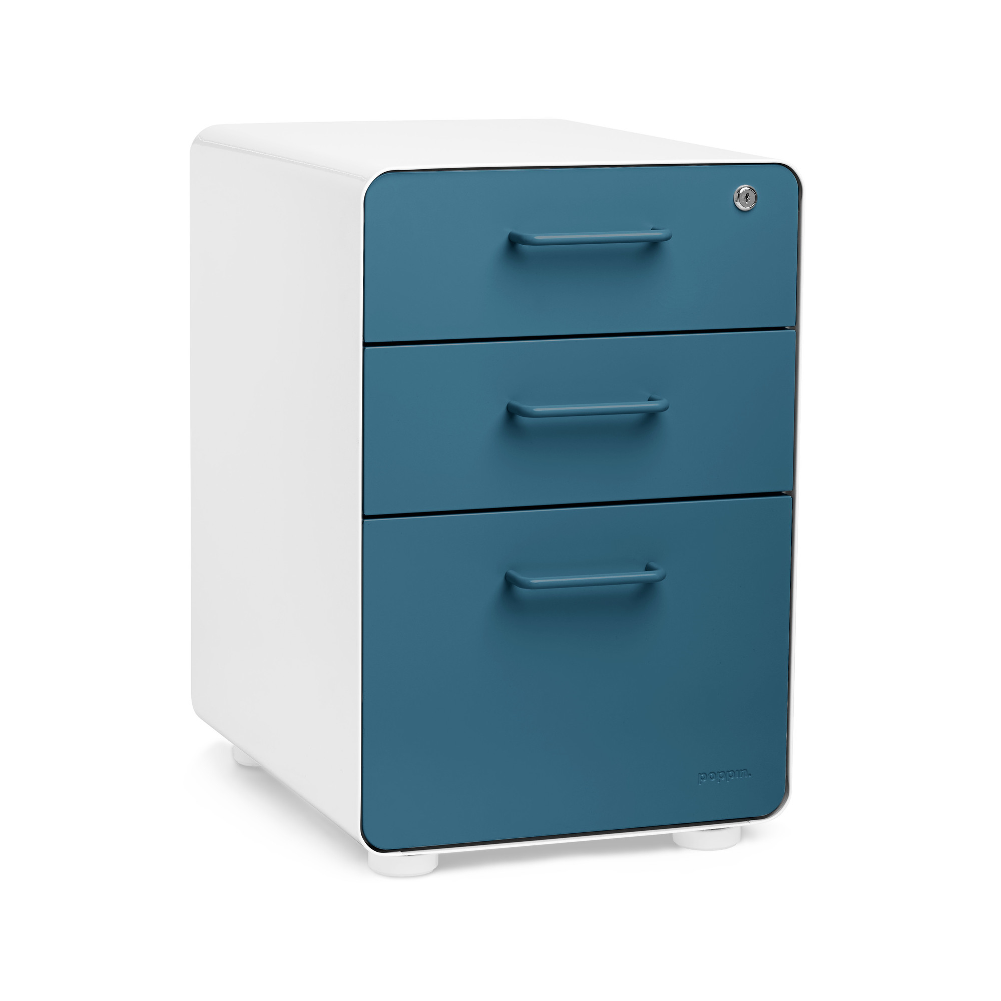 Stow 3 Drawer File Cabinet Poppin for dimensions 2000 X 2000