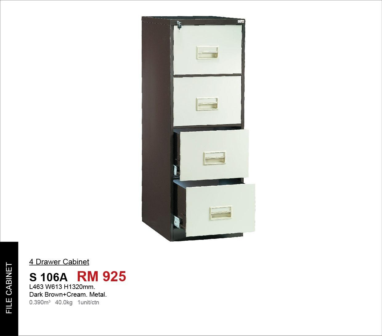 Strong 4 Drawers Metal Filing Cabin End 4282021 1200 Am for sizing 1240 X 1093