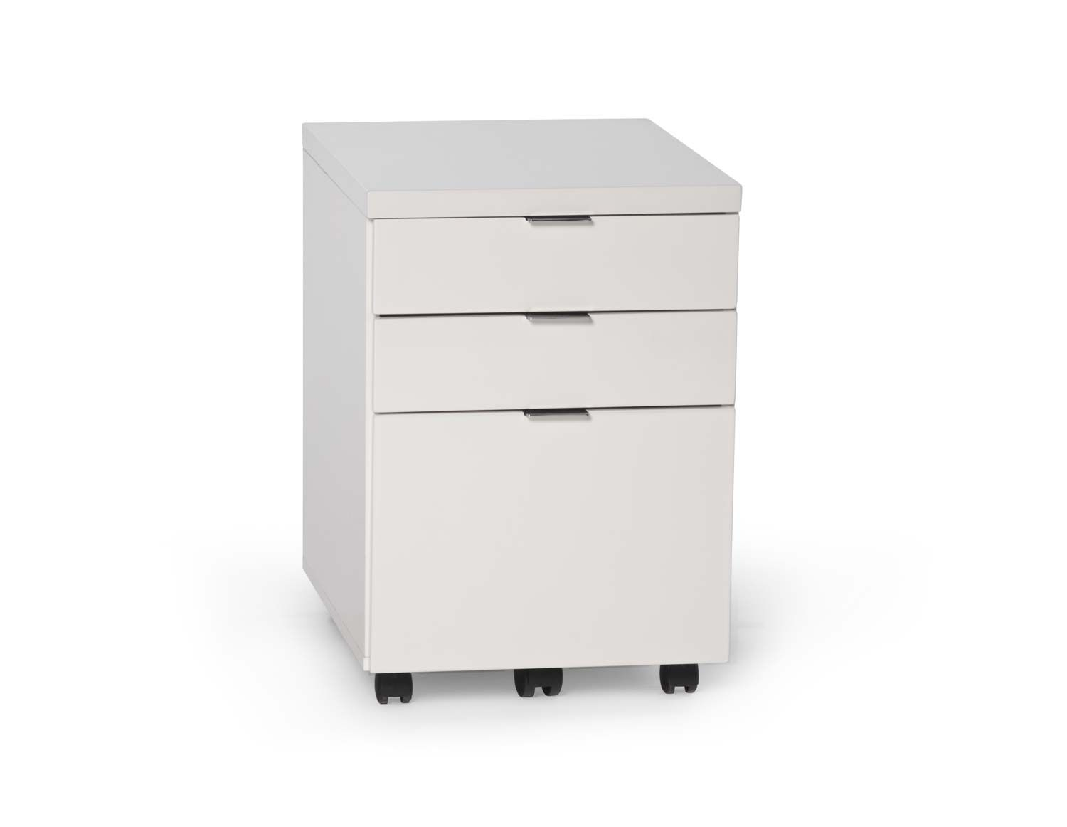 Structube Index White Lacquer Filing Cabinet 165w X 195d X 235 inside measurements 1500 X 1162