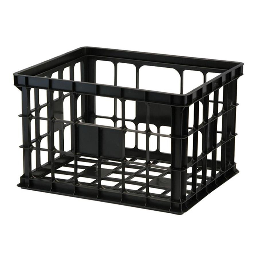 Style Selections 17 In W X 11 In H X 14 In D Black Plastic Milk intended for dimensions 900 X 900