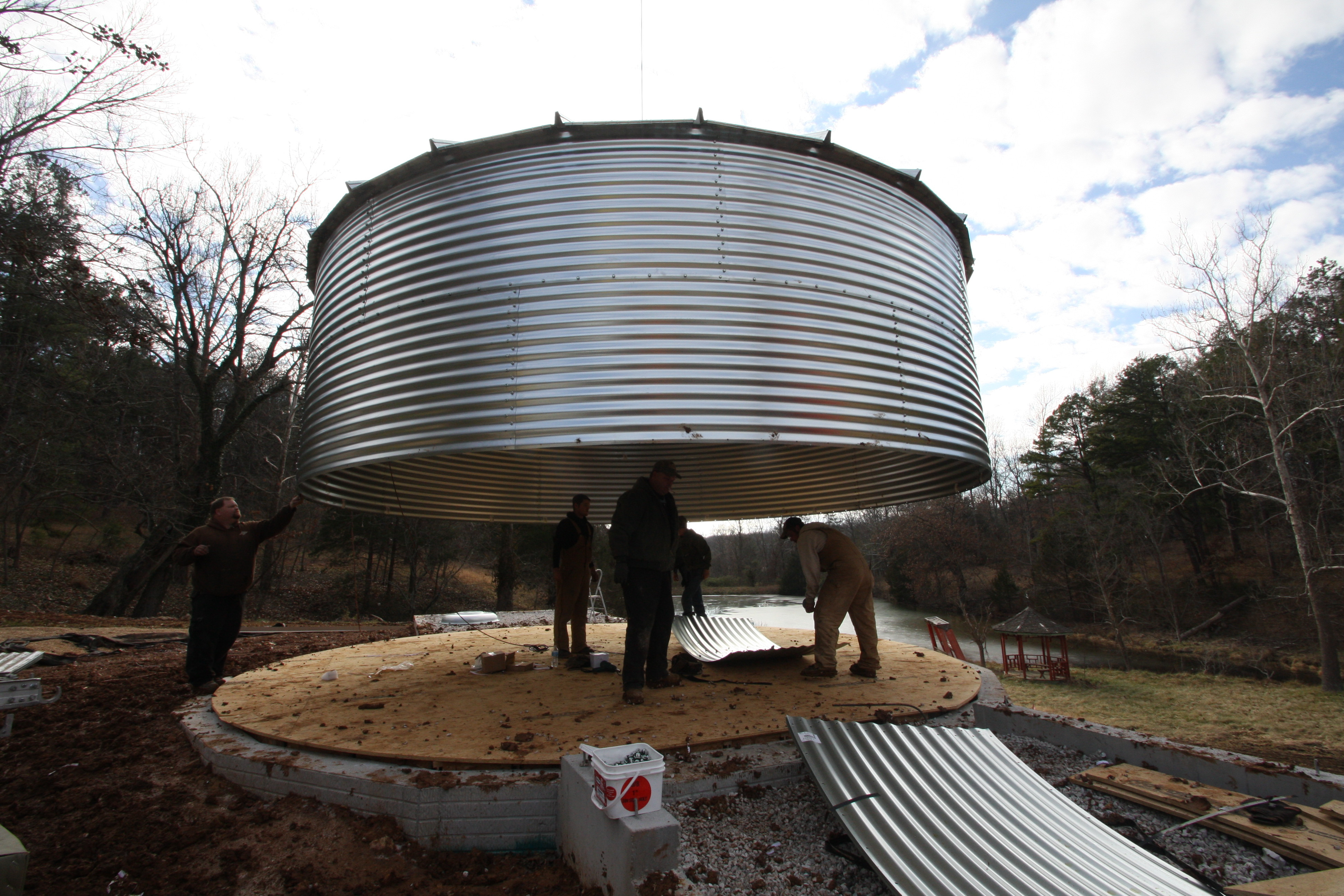 Styles Construction Grain Bin Services With Llc Grain Bin Prices in proportions 3888 X 2592