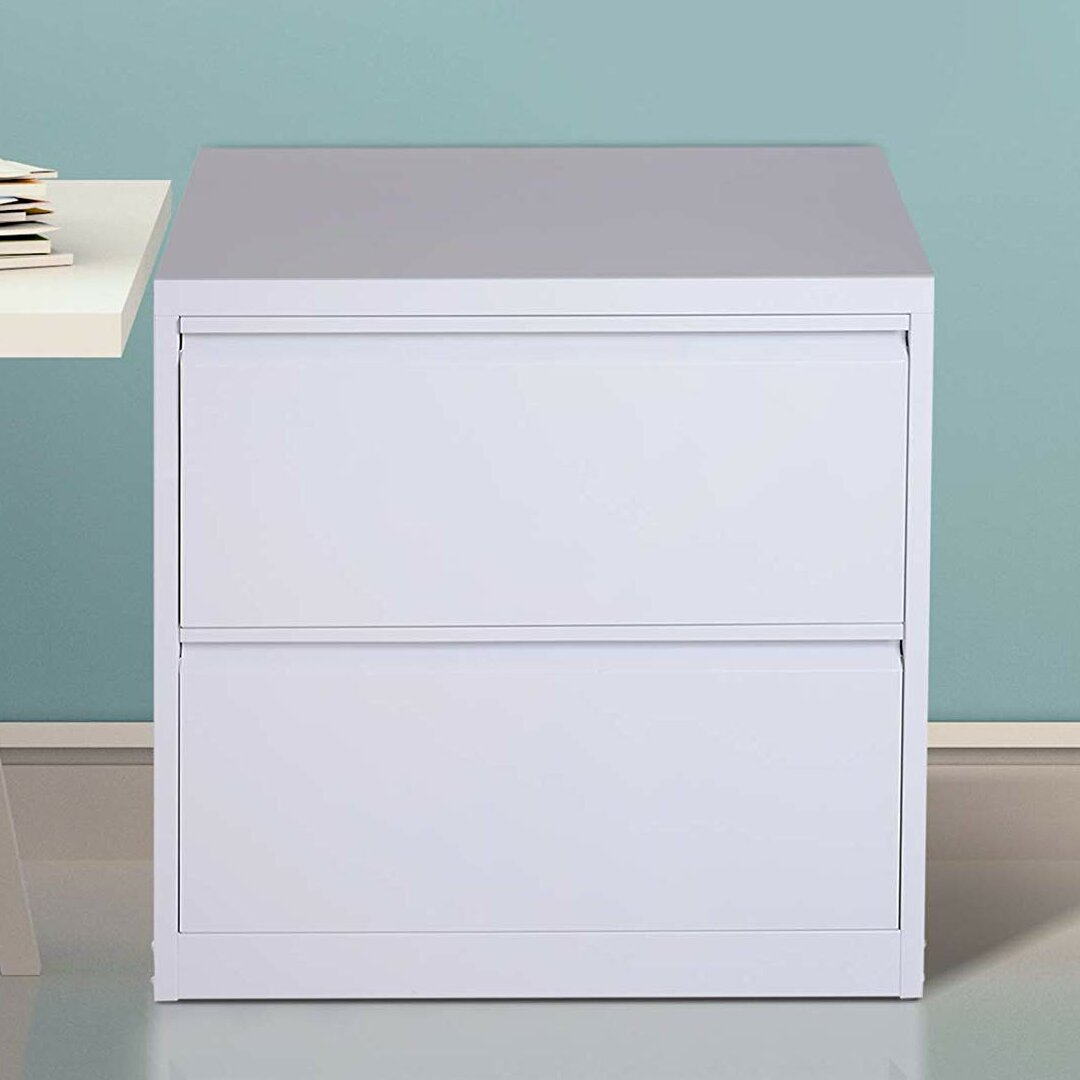 Symple Stuff Donita Metal 2 Drawer Lateral Filing Cabinet Wayfair regarding sizing 1080 X 1080