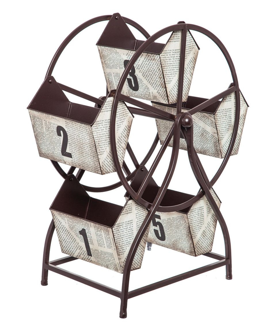 Take A Look At This Revolving Numbered Storage Bin Ferris Wheel with regard to sizing 959 X 1152