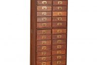 Tall 30 Drawer Oak Filing Cabinet Rejuvenation in sizing 936 X 990