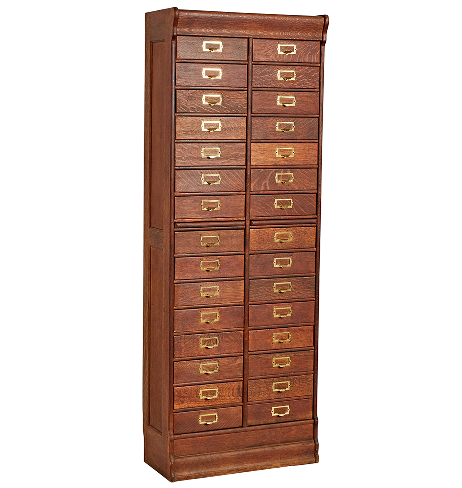 Tall 30 Drawer Oak Filing Cabinet Rejuvenation regarding measurements 936 X 990