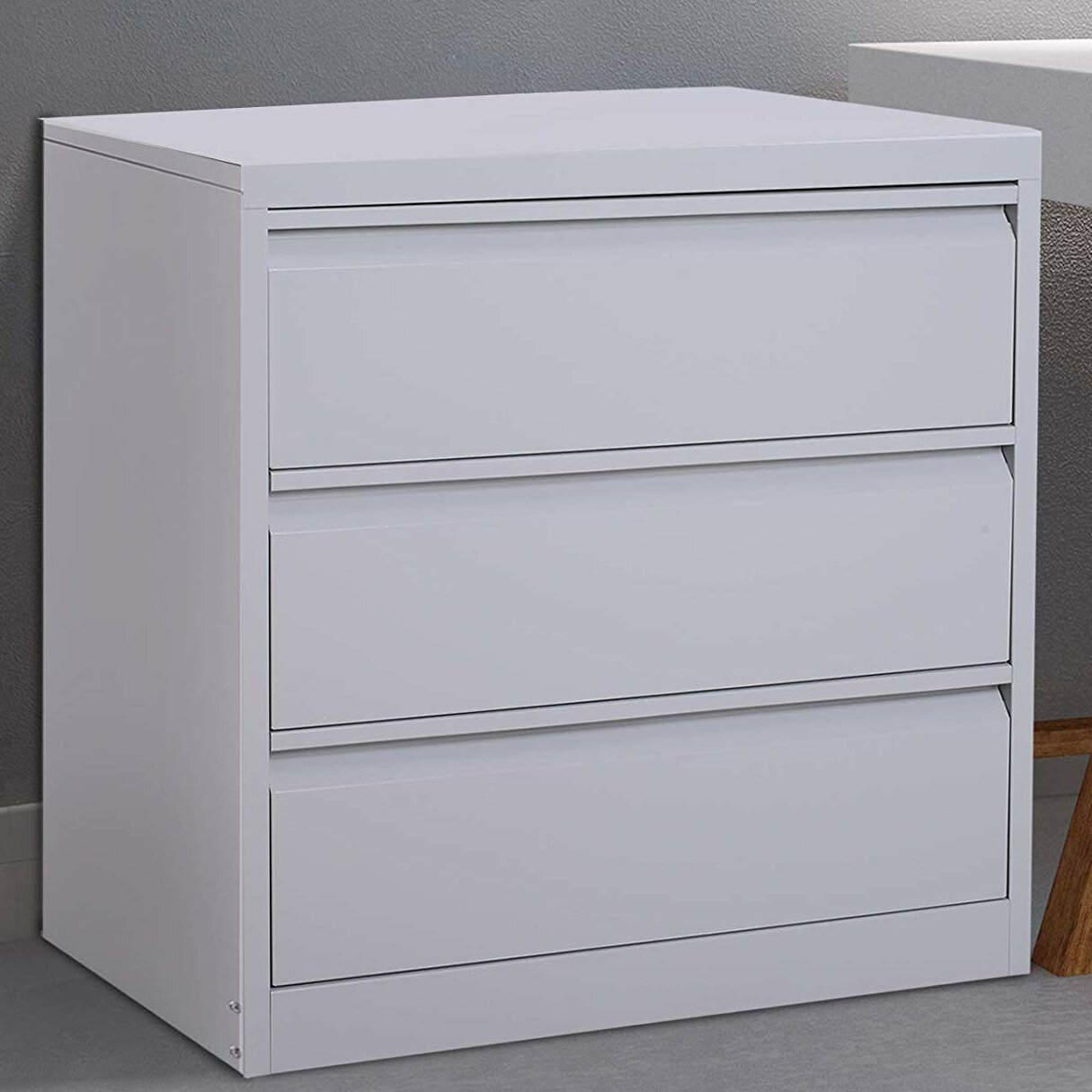 Tamra Metal 3 Drawer Lateral Filing Cabinet within size 1215 X 1215