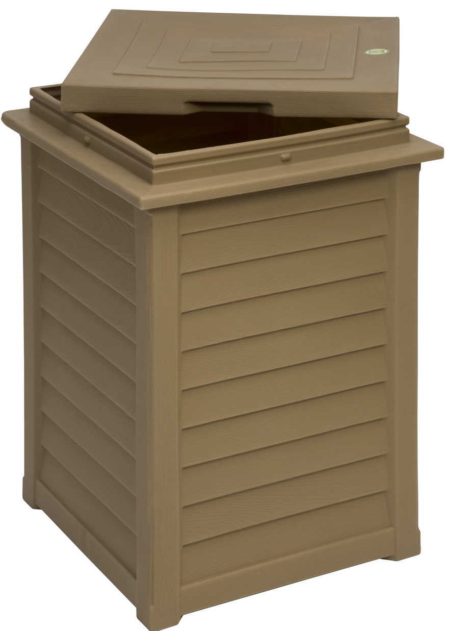 Teak Storage Bin Good Ideas Inc for measurements 885 X 1237