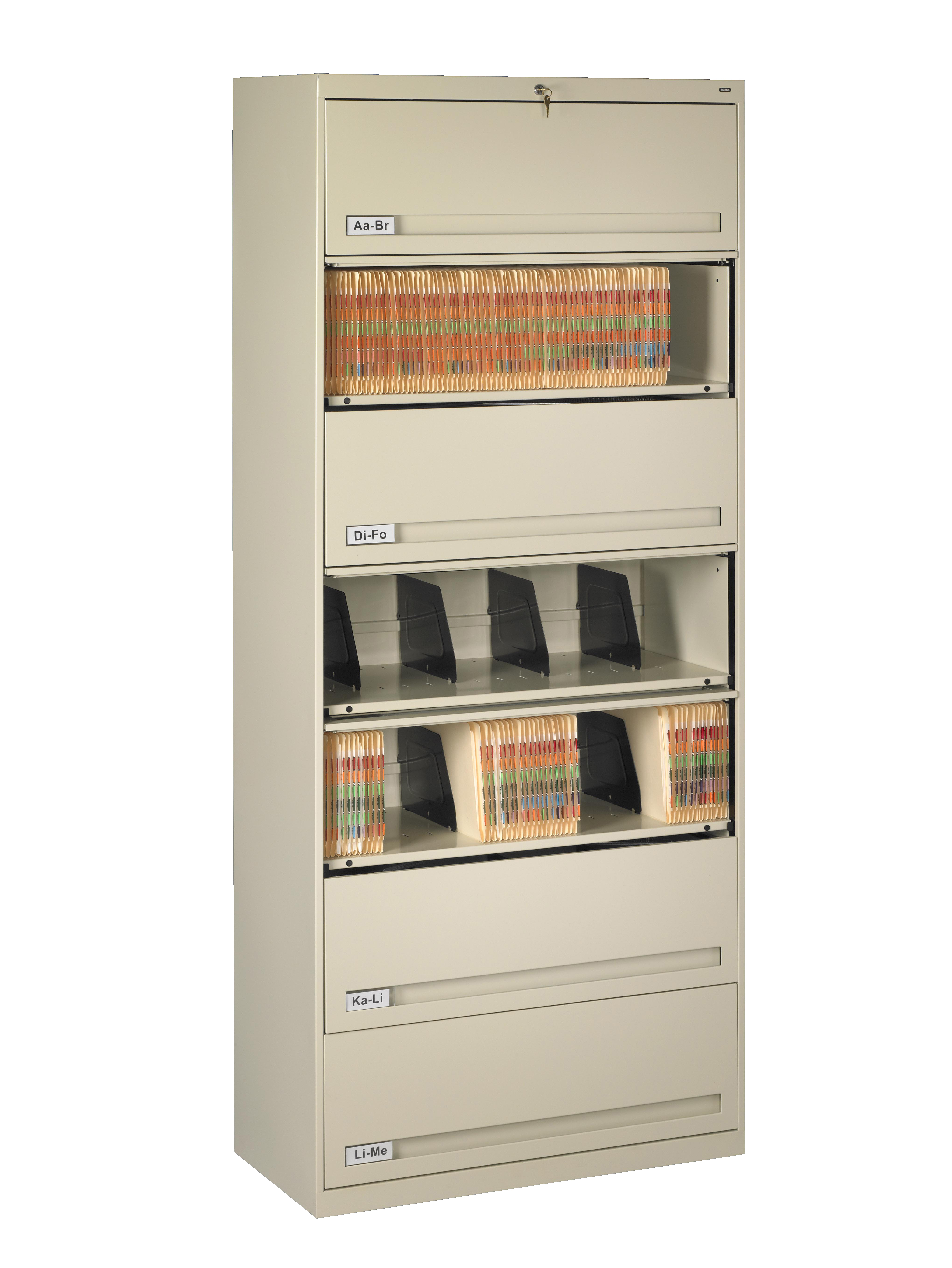 Tennsco Storage Made Easy 7 Tier Lateral File With Fixed Shelf within dimensions 4080 X 5436