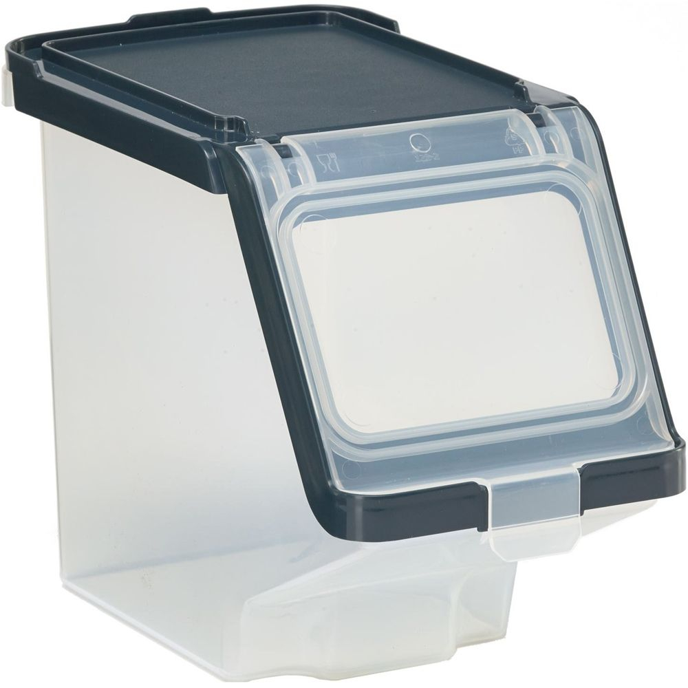 This Plastic Storage Bin With Lid Gives You A Simple Way To Add within dimensions 1000 X 1000