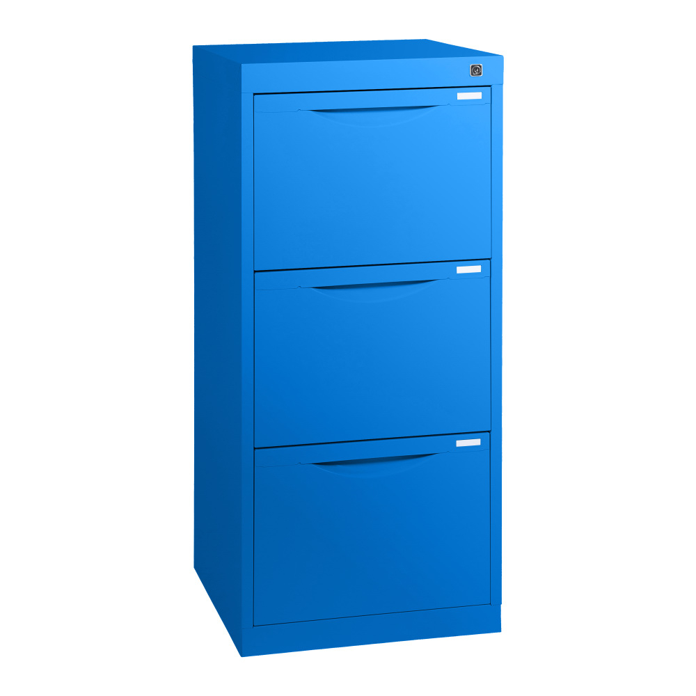 Three Drawer Homefile Vertical Filing Cabinet 455mm Deep for measurements 1000 X 1000