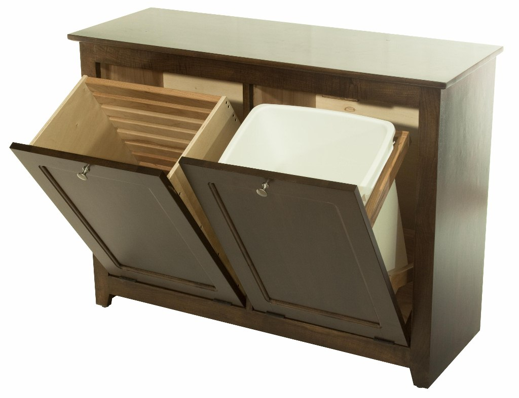 Tips Customize Your Kitchen Cabinet With Tilt Out Trash Bin for sizing 1024 X 787