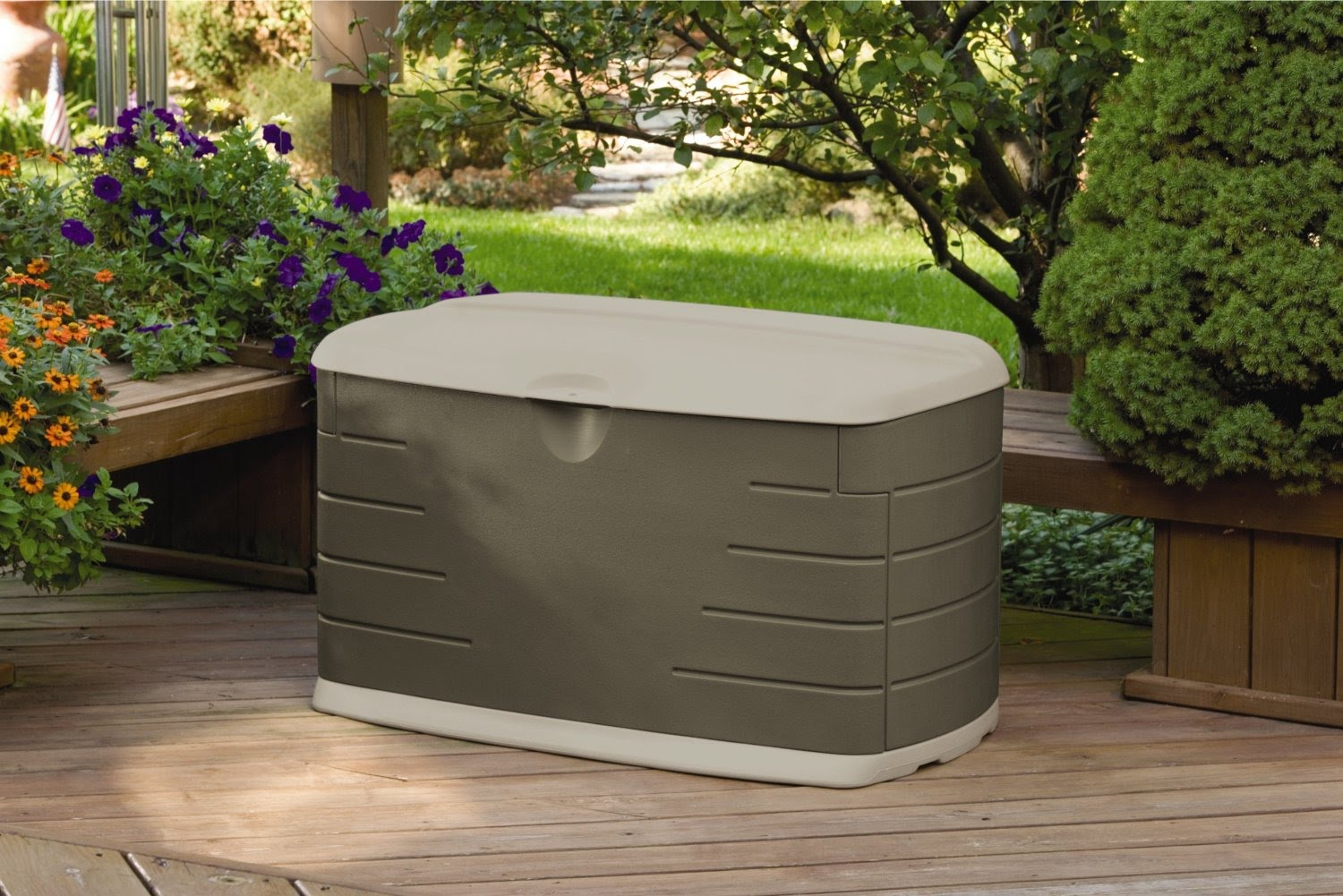 Tips Ideas Interesting Outdoor Storage Design With Deck Box With with regard to measurements 1500 X 1001