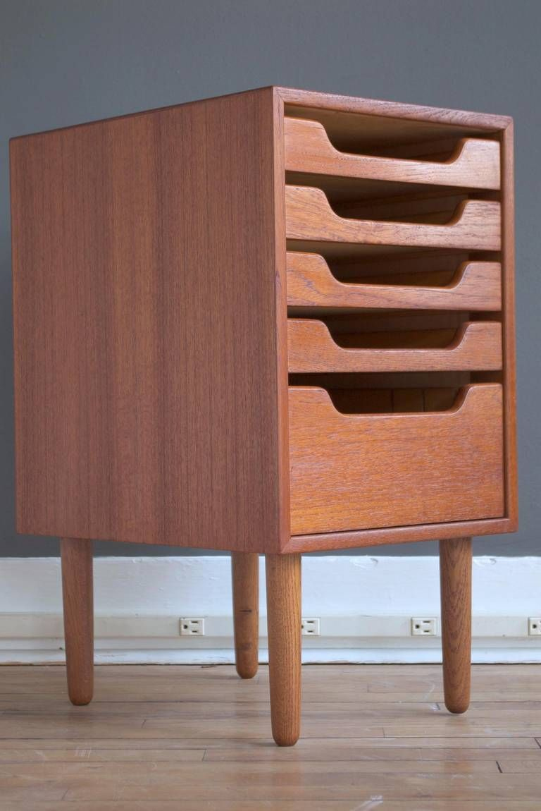 Torben Strandgaard Teak Filing Cabinet For Falster Spaces Mid within dimensions 768 X 1150