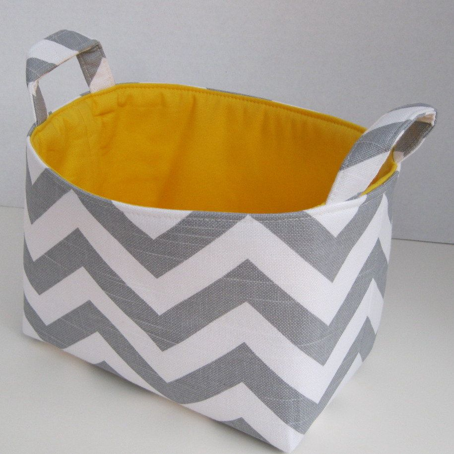 Toy Storage Fabric Organizer Bin Storage Container Basket Ash Gray within dimensions 915 X 914