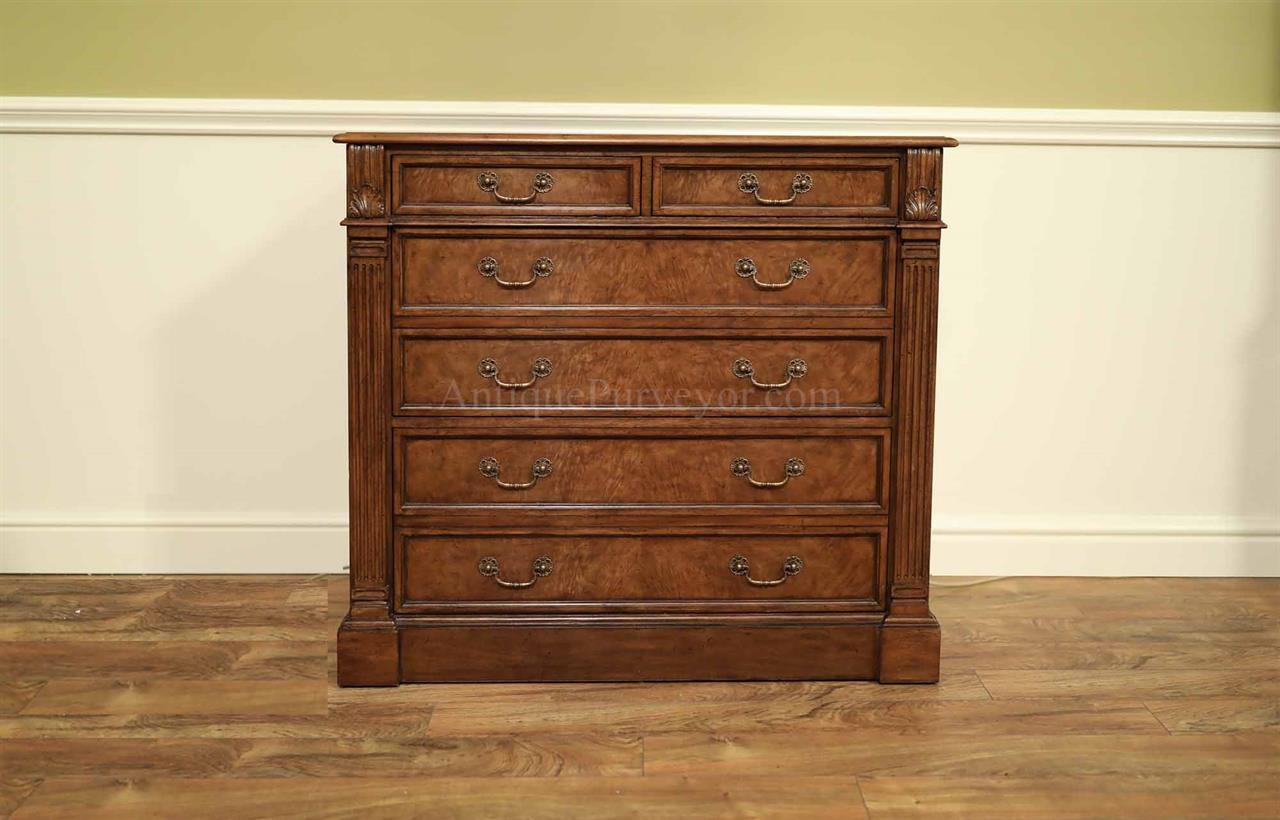 Traditional High End Walnut File Cabinet for size 1280 X 820