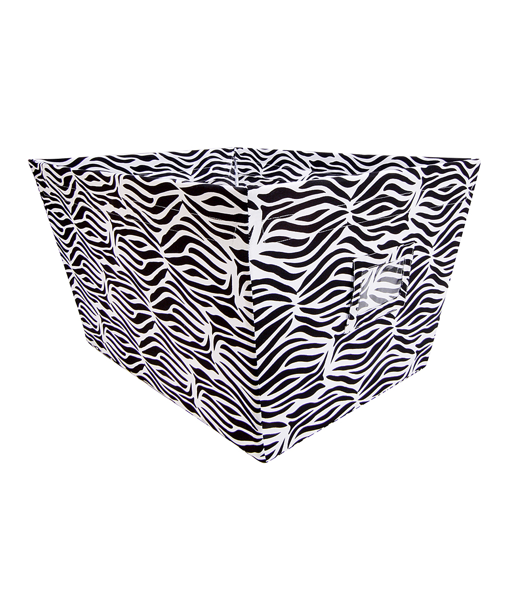 Trend Lab Black White Zebra Large Storage Bin Zulily within measurements 1000 X 1201