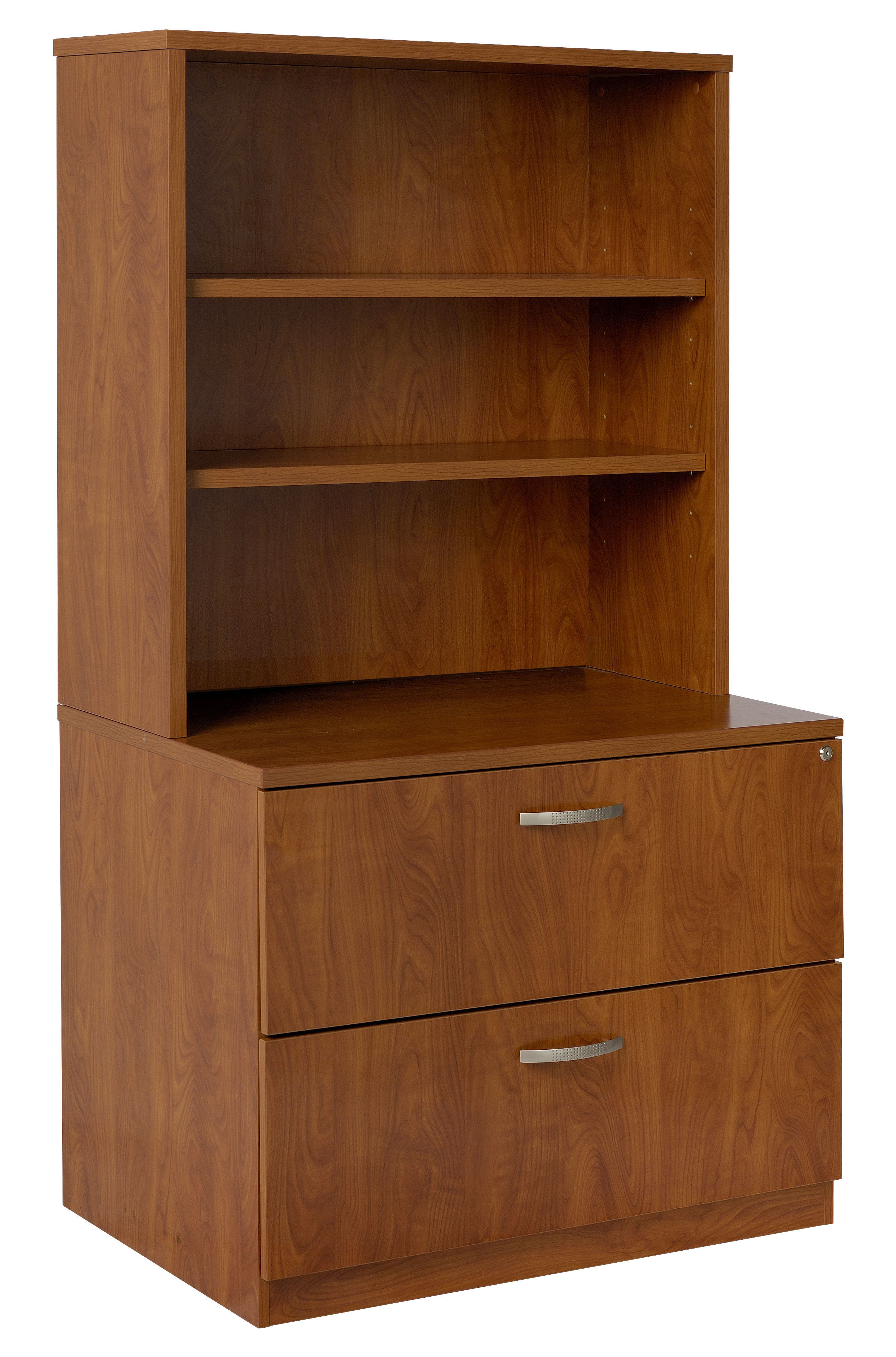 Trendway Lateral File Hutch 2 Drawer Vertical Filing Cabinet Wayfair within size 2536 X 3842