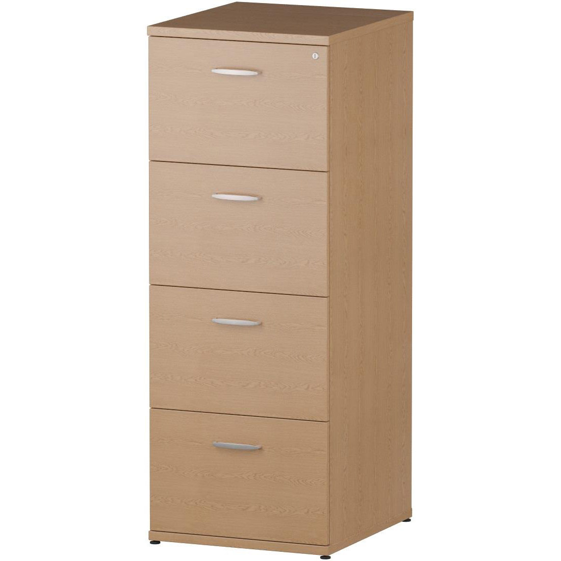 Trexus 4 Drawer Filing Cabinet 500x600x1445mm Oak Ref I000782 5 regarding sizing 1100 X 1100