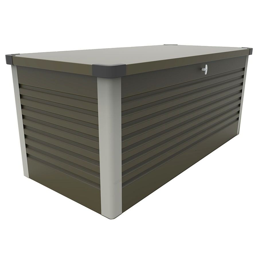 Trimetals Small Patio Storage Box Green Robert Dyas inside sizing 900 X 900