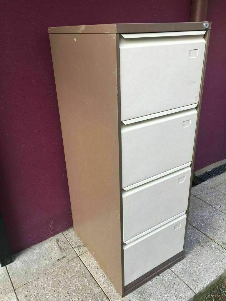 Triumph Coffee And Cream 4 Drawer Filing Cabinet With Key In pertaining to measurements 768 X 1024