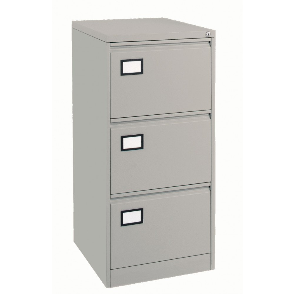 Triumph Trilogy 3 Drawer Filing Cabinet Foolscap in proportions 1000 X 1000