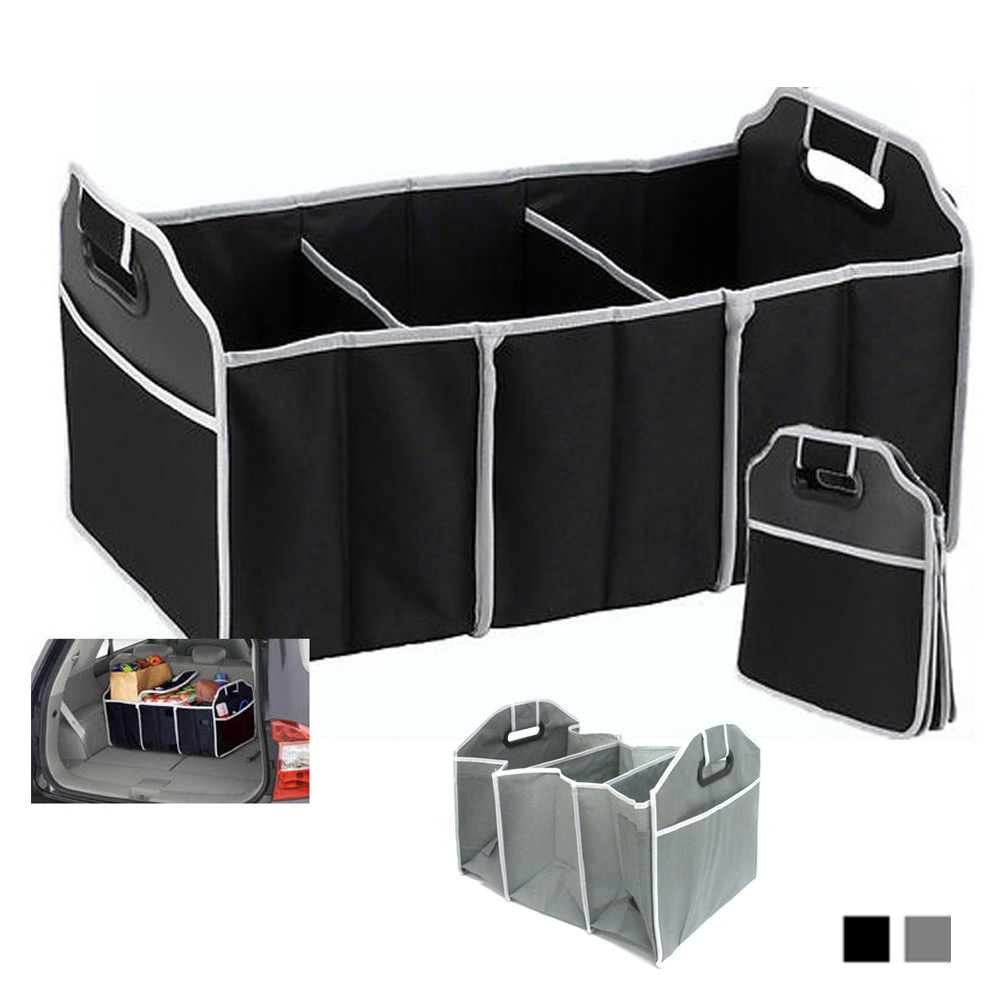 Trunk Organizer Collapsible Folding Caddy Car Truck Auto Storage Bin for proportions 1000 X 1000