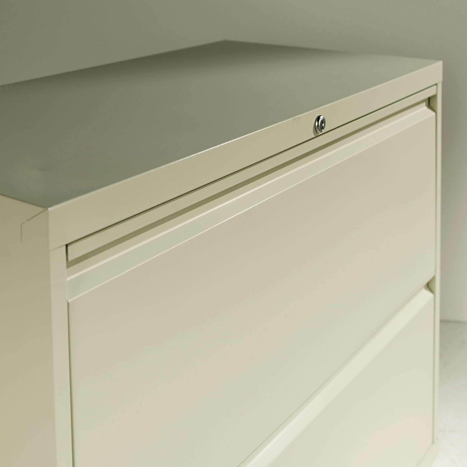 Two Drawer Lateral File Cabinet 36w X 18d X 28 38h Light Gray with regard to size 1500 X 1500