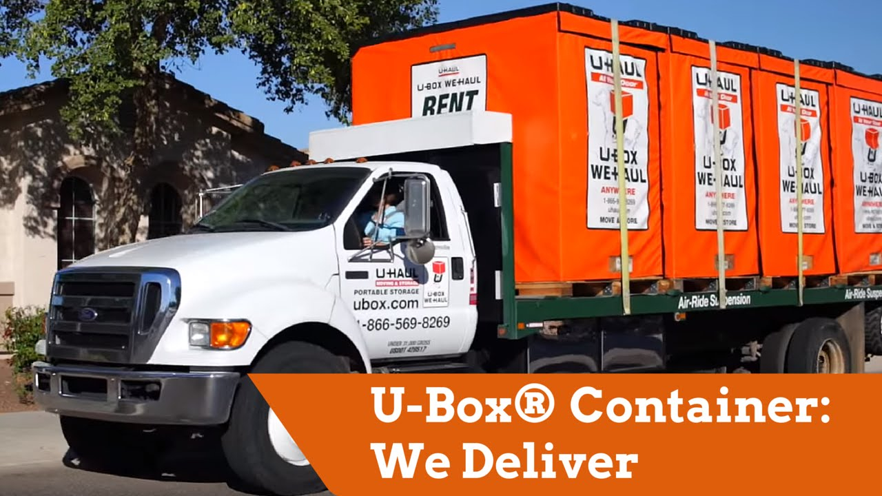 U Haul Delivery Options For U Box Moving Containers within proportions 1280 X 720