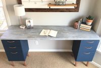 Ugly Home Office Makeover Part 5 The Diy File Cabinet Desk And for dimensions 1200 X 900