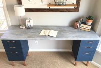 Ugly Home Office Makeover Part 5 The Diy File Cabinet Desk And for proportions 1200 X 900