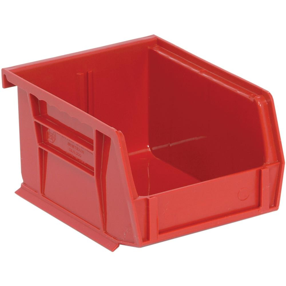 Ultra Series Stack And Hang 1 Gal Storage Bin In Red 24 Pack pertaining to sizing 1000 X 1000