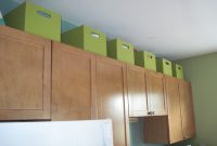 Use The Space Above Kitchen Cabinets For Extra Storage In A Small in dimensions 3264 X 2448