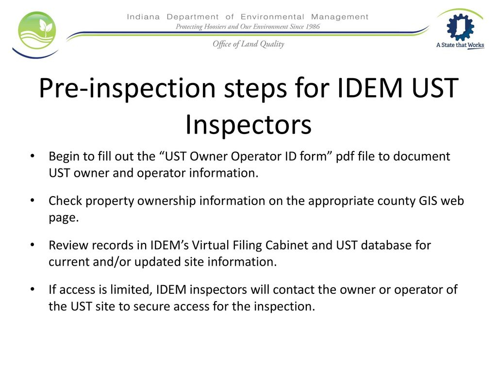 Ust Inspection Program Ppt Download with proportions 1024 X 768