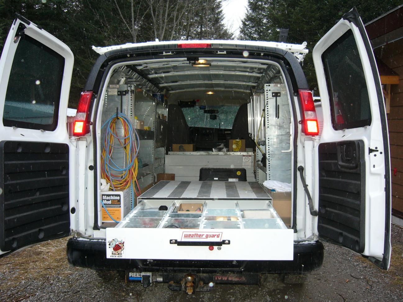 Van Storage Pics Please Vehicles Contractor Talk with regard to proportions 1297 X 972
