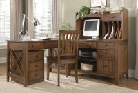 Vendor 5349 Hearthstone 5 Piece L Shaped Desk And File Cabinet Unit pertaining to sizing 2100 X 1500