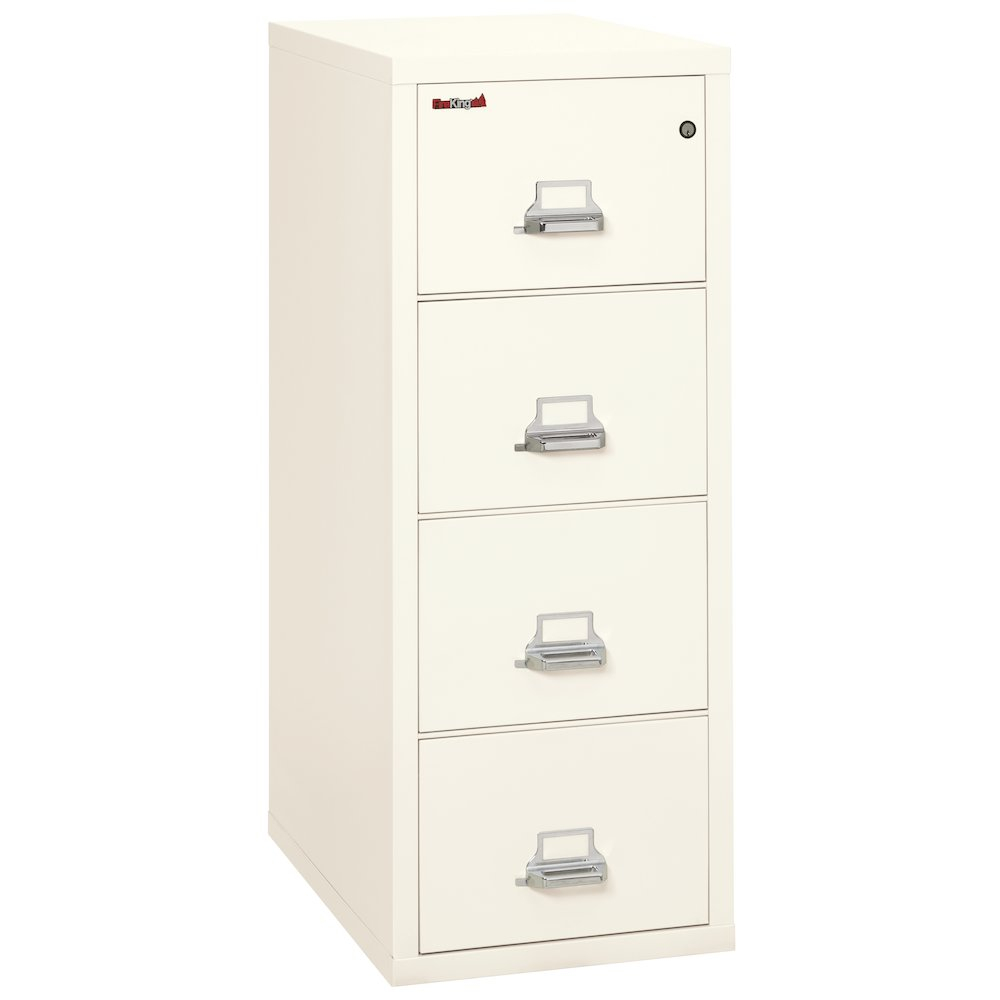 Vertical File Cabinet 4 Drawer Letter 31 12 Depth Ivory White throughout sizing 1000 X 1000