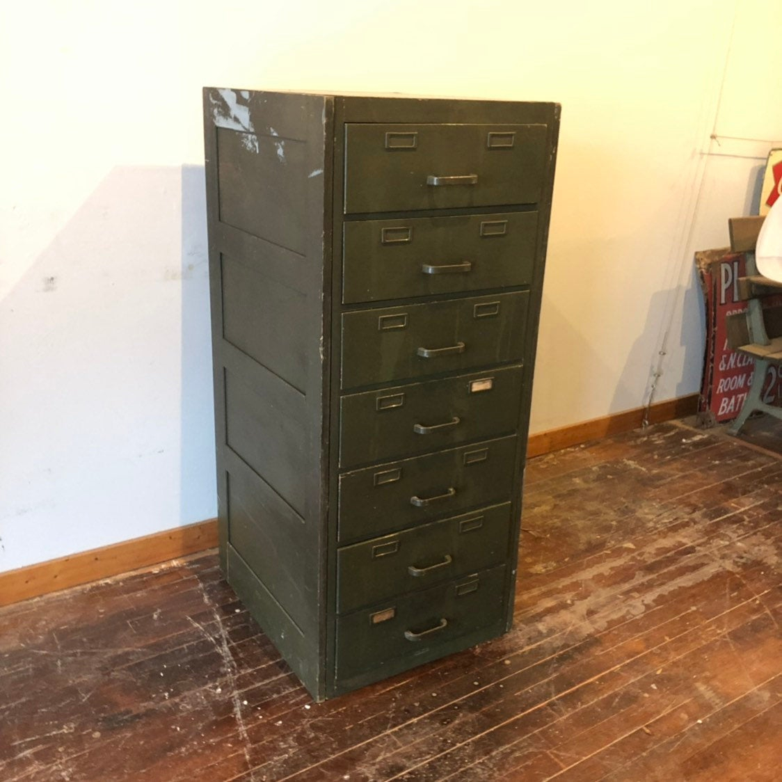Vintage Globe Wernicke File Cabinet In Military Green 6 Deep Etsy for proportions 1124 X 1124