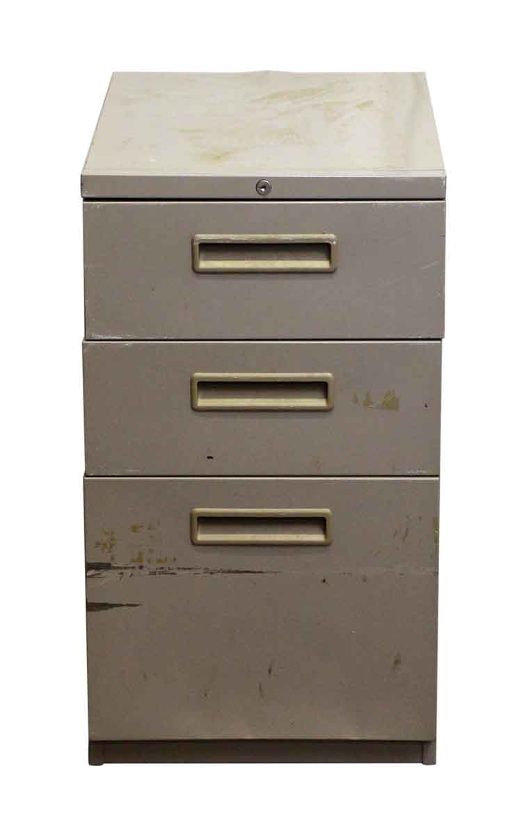 Vintage Gray Wheeled File Cabinet Olde Good Things regarding proportions 756 X 1200