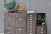 Vintage Industrial Steel Filing Cabinet 10 Drawer Home Barn intended for size 1500 X 1376