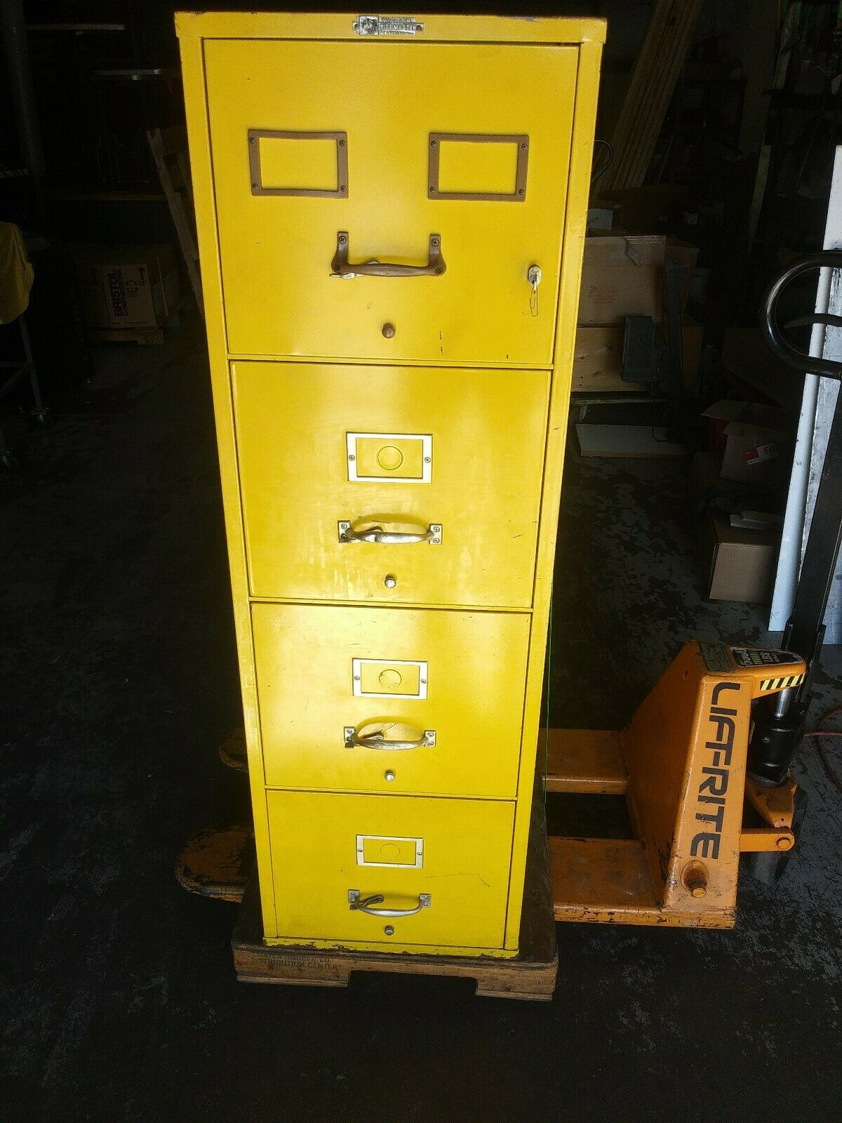Vintage Victor Fire Master 4 Drawer File Cabinet Certified 1 Hour throughout dimensions 1200 X 1600