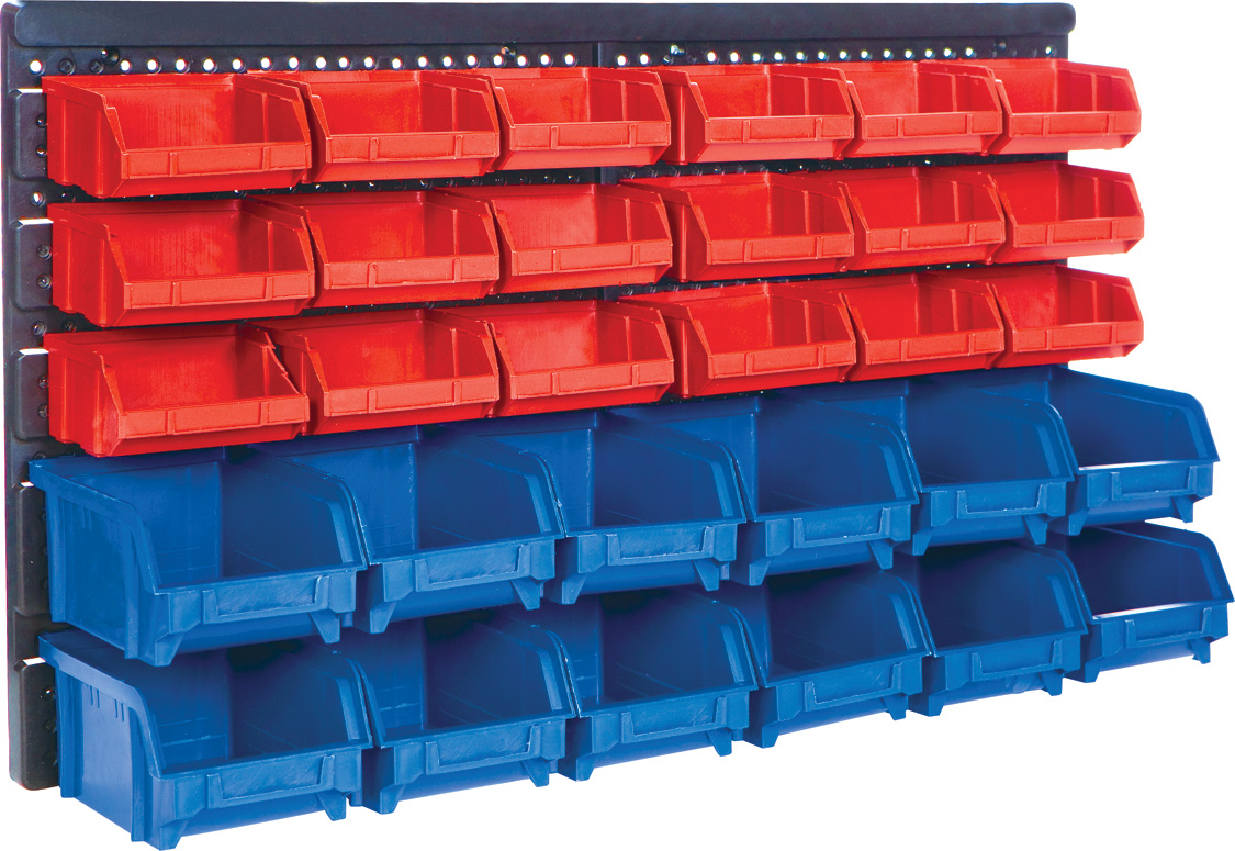 Wall Mounted Storage Bins Popular 30 Bin Rack Princess Auto In 16 within sizing 1125 X 775